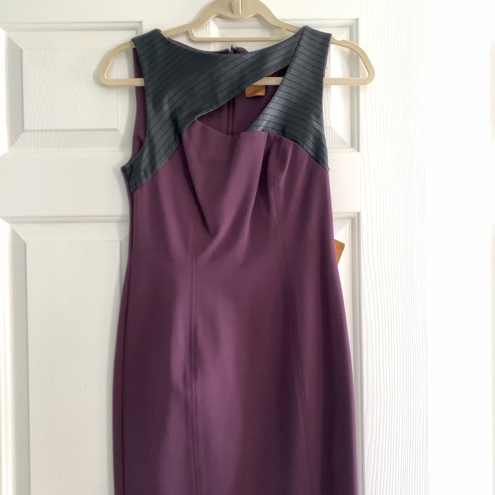 Ali Ro Dress with Leather Top